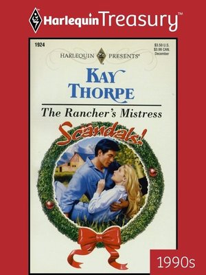cover image of The Rancher's Mistress